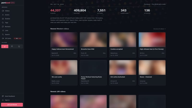 Home page